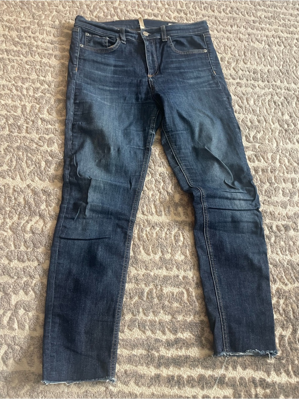 rag & bone Women's Skinny Jeans - Dark Blue Wash